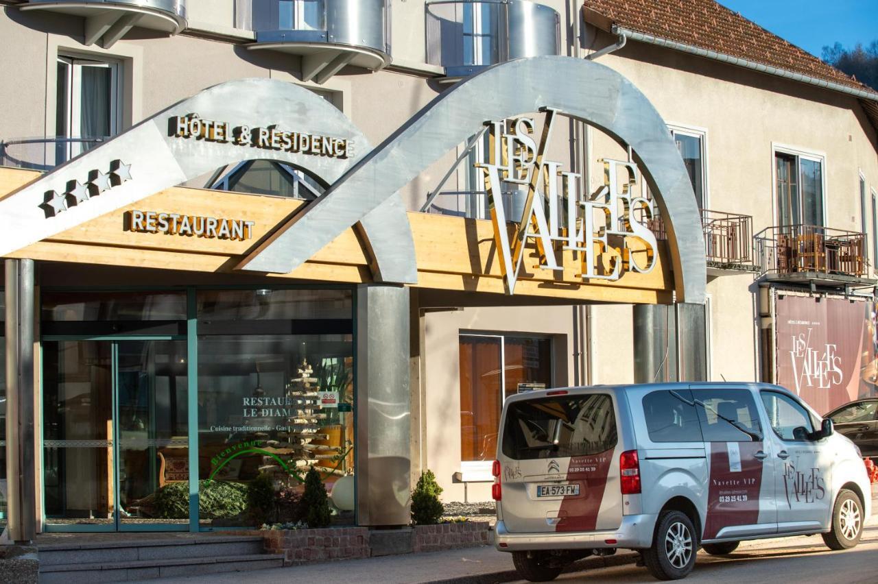 Hotel Les Vallees Labellemontagne La Bresse Exterior photo